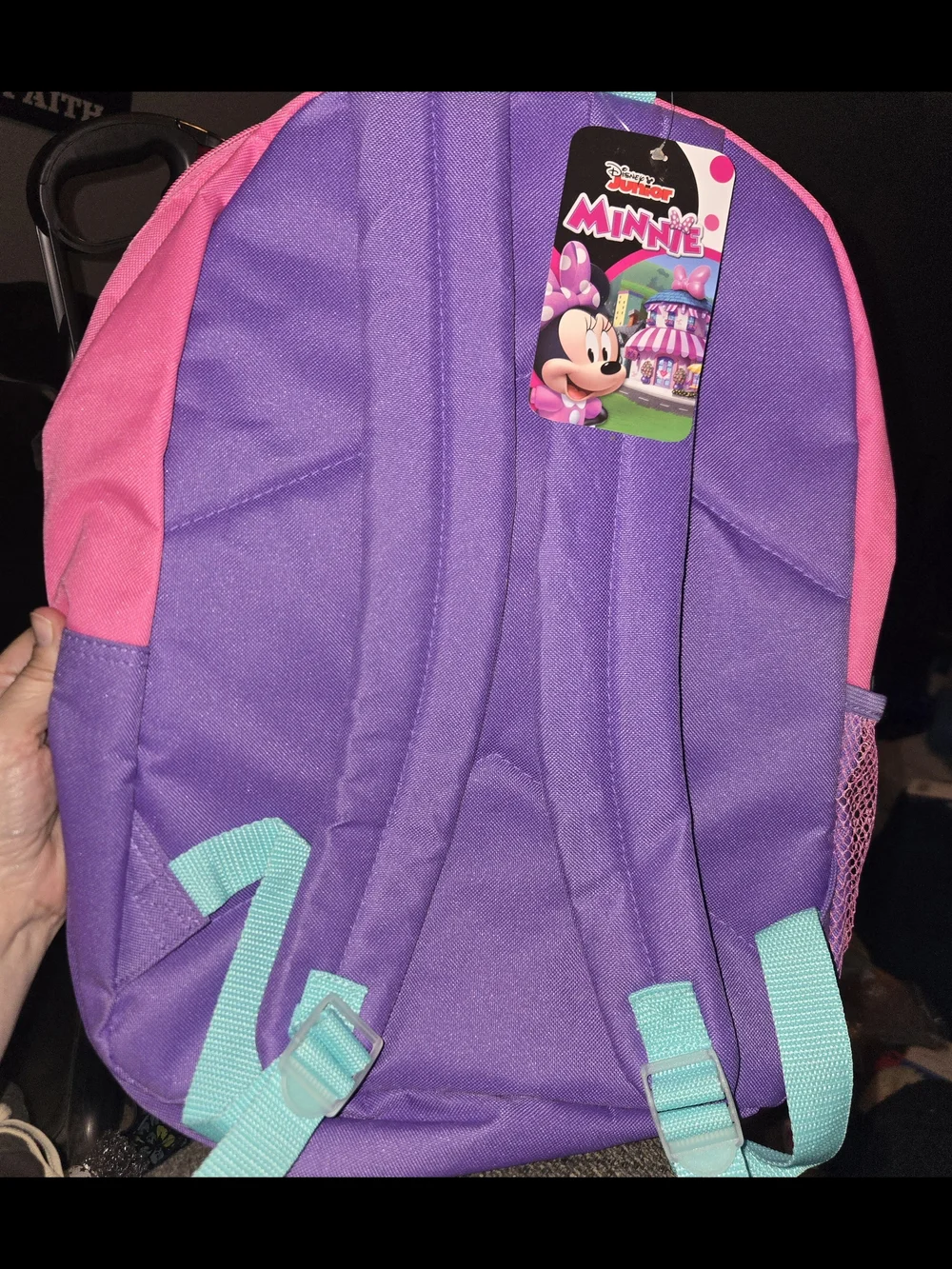 Minnie Mouse Youth 2 Piece Backpack set with Matching Lunch Kit - NEW